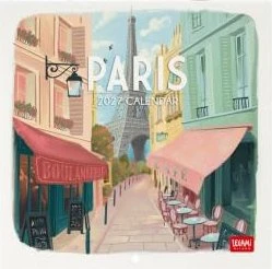 Legami Wandkalender Paris 2027, Motiv