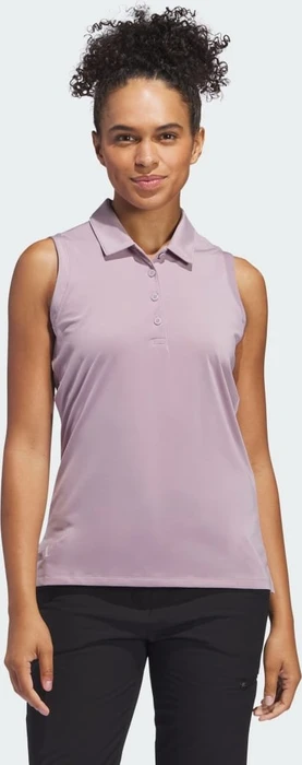 adidas Women's Ultimate365 Solid Poloshirt ärmellos preloved fig (Damen)