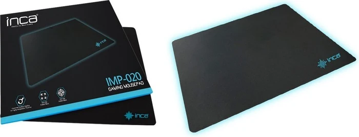 Inca IMP-020 Gaming Mauspad, 350x270mm, schwarz