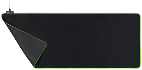 Deltaco Extra Wide RGB Gaming Mousepad, 900x360mm, schwarz