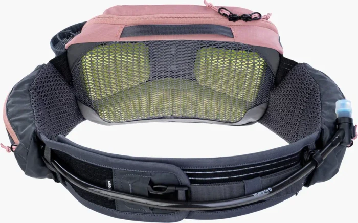 Evoc Hip Pack Pro 3 mit Trinksystem dusty pink/carbon grey