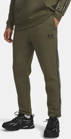 Under Armour Icon Fleece mit Streifen Trainingshose lang marine od green/black (Herren)