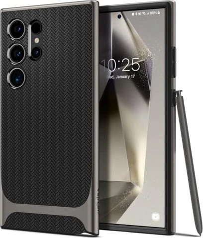 Spigen Neo Hybrid für Samsung Galaxy S24 Ultra Gunmetal