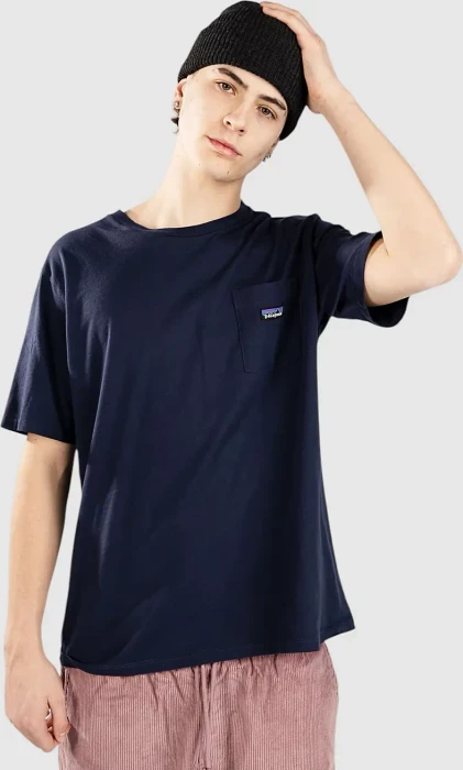 Patagonia Daily Pocket Tee T-Shirt kurzarm new navy (Herren)