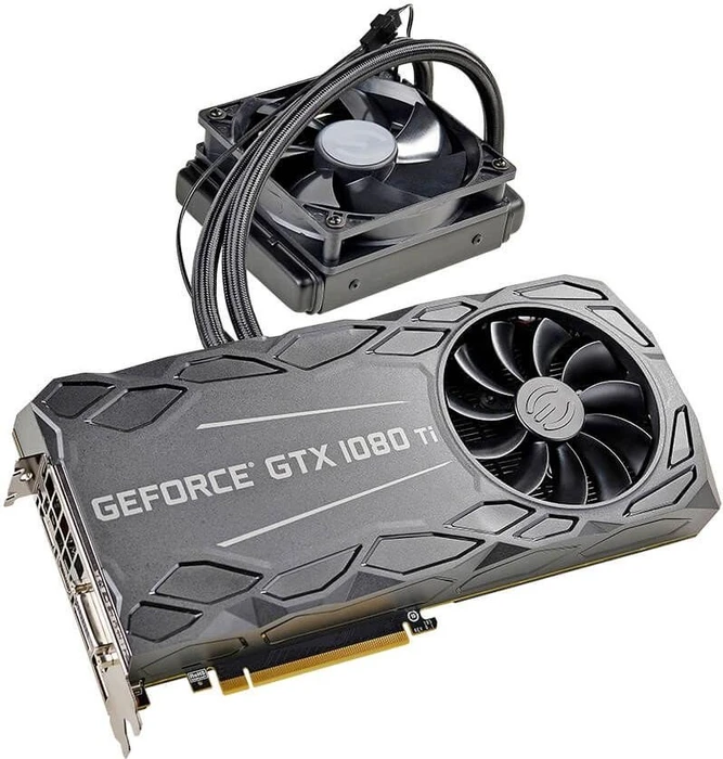 EVGA GeForce GTX 1080 Ti FTW3 Hybrid Gaming, 11GB GDDR5X, DVI, HDMI, 3x DP