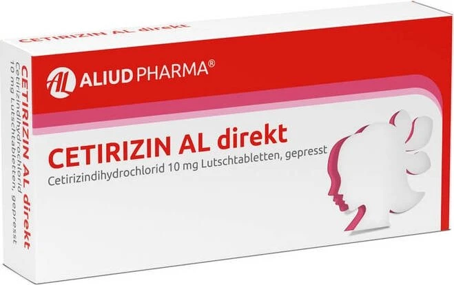 Aliud Cetirizin AL direkt Lutschtabletten, 21 Stück