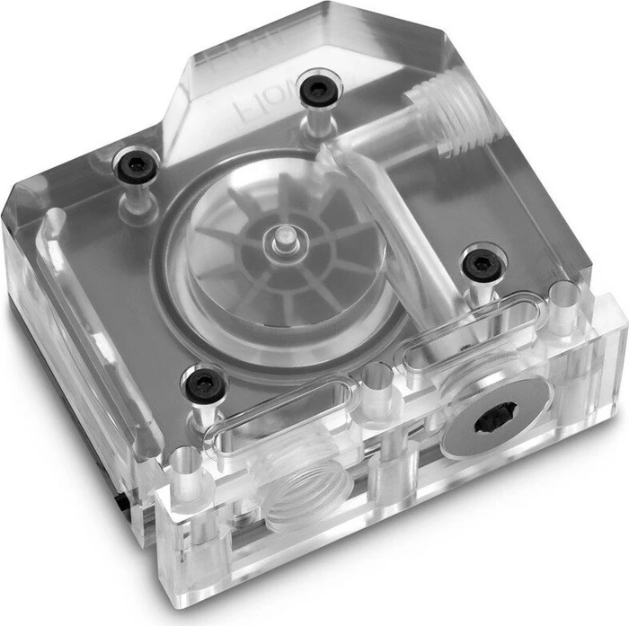 EK Water Blocks Quantum Line EK-Quantum Scalar Flow Indicator Top-To-Bottom D-RGB, schwarz, Durchflusssensor