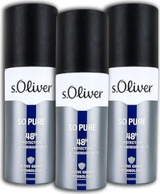 s.Oliver So Pure Men Deodorant Spray, 150ml