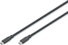Digitus USB4 Kabel, USB4 Gen3x2, 40Gb/s, 8K60Hz, 240W PD, USB-C Stecker auf USB-C Stecker, schwarz, 2m (AK-300344-020-S)