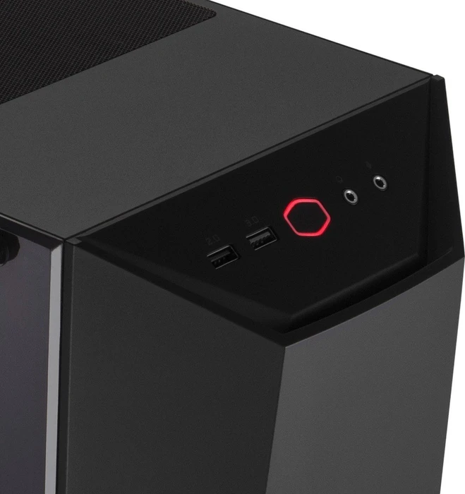 Cooler Master MasterBox K501L, schwarz, Acrylfenster