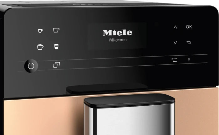 Miele CM 5510 rosegold pearl finish
