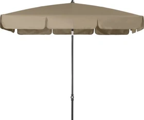 Doppler Sunline 185 Manual Waterproof Mittelmastschirm 188x115cm greige