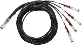 Cisco QSFP-100G 100GBase Direct Attach Copper Breakout Splitter Cable 100G 1m LAN-DAC, Twinax, 1x QSFP28/4x SFP28 (QSFP-4SFP25G-CU1M)