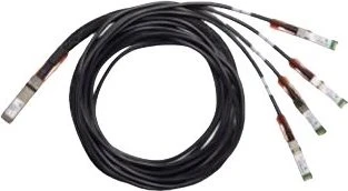 Cisco QSFP-100G 100GBase Direct Attach Copper Breakout Splitter Cable 100G 3m LAN-DAC, Twinax, 1x QSFP28/4x SFP28