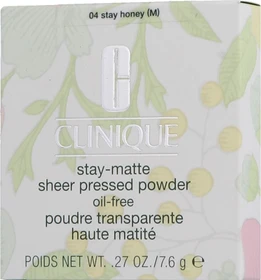 Clinique Stay-Matte Sheer Pressed Puder Stay Honey, 7.6g