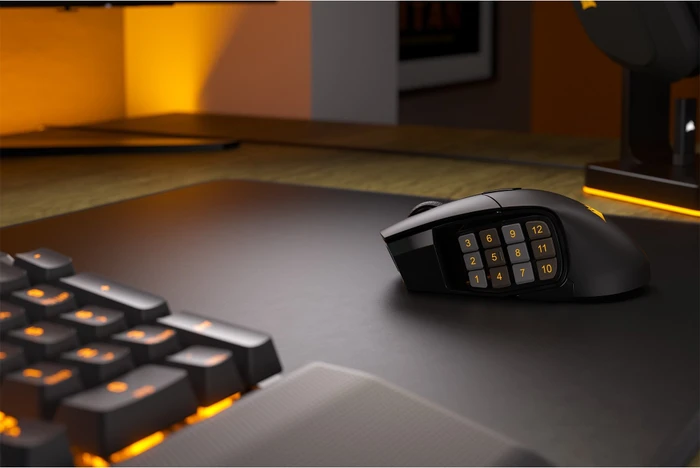 Corsair Scimitar Elite Wireless, schwarz, USB/Bluetooth