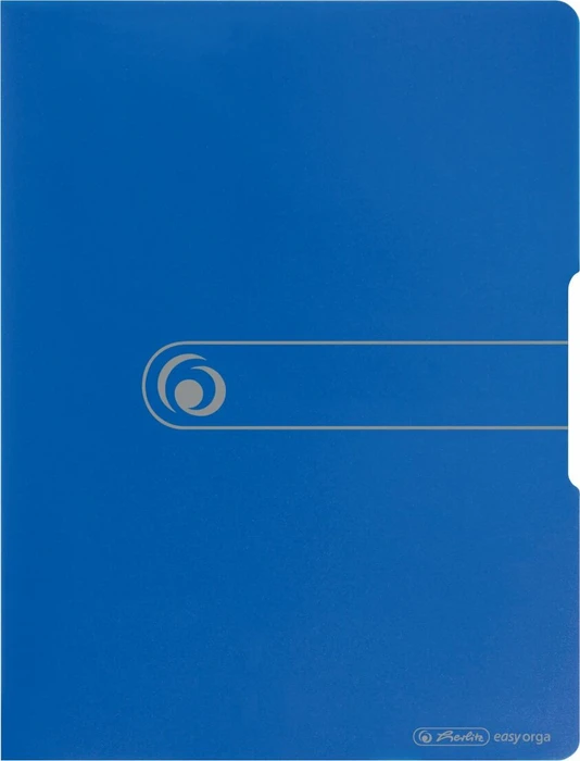 Herlitz easy orga to go Sichtbuch, A3, blau, inkl. 20 Klarsichthüllen
