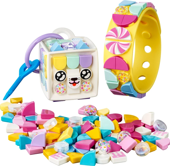 LEGO Dots - Candy Kitty Armband & Taschenanhänger