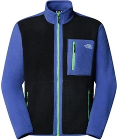 The North Face Yumiori Fleece Full Zip Jacke tnf black/indigo plum/meta lime (Herren)