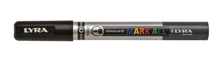 Lyra Graduate Mark All Permanentmarker 1mm schwarz