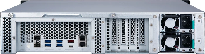 QNAP Turbo Station TS-1277XU-RP-1200-4G, 4GB RAM, 2x SFP+ 10Gb/s, 2x RJ-45 1000Base-T, 2HE