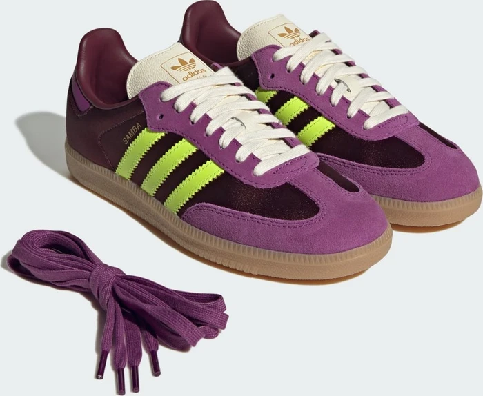 adidas Samba OG maroon/rich mauve/gum