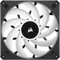Corsair AF Series iCUE AF140 RGB Elite, schwarz, 140mm Vorschaubild