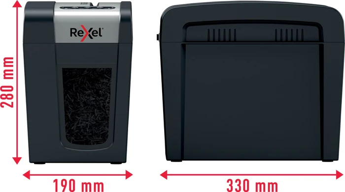 Rexel Secure MC3-SL Slimline Whisper-Shred, 2x15mm