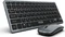 Inca IBK-572BT Smart Recharable Keyboard & Maus Set silber/schwarz, USB/Bluetooth, DE Vorschaubild