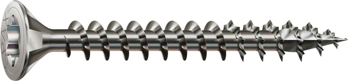 Spax Edelstahl rostfrei A2 4CUT T-STAR plus T20 Universalschraube, 5x60mm, 100 Stück