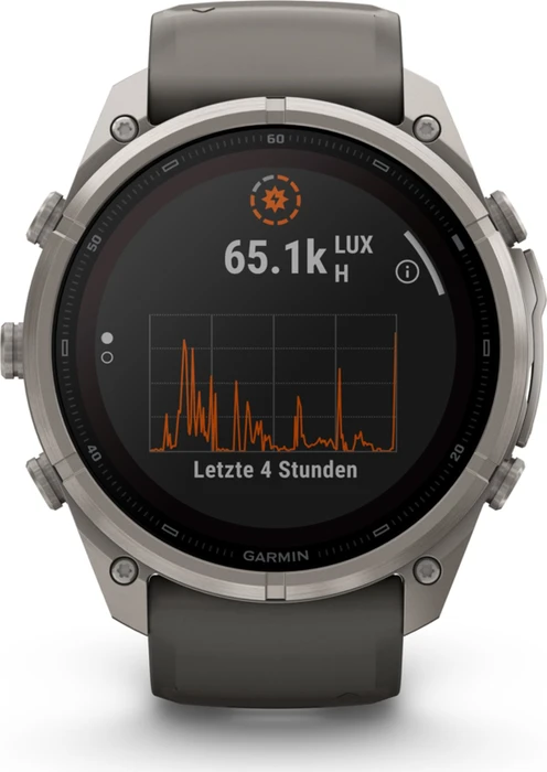 Garmin Fenix 9 Pro Solar inReach 51mm titanium/pebble grey