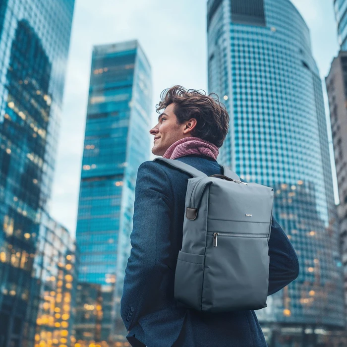 Hama Ultimate 16.2" Laptop-Rucksack, graublau