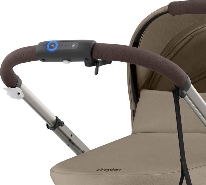 Cybex e-Gazelle S Taupe Frame almond beige 2024