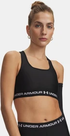 Under Armour Armour Mid Crossback Sport-BH ultimate black/white (Damen)
