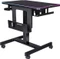 Thermaltake Cycledesk 100 elektrisch höhenverstellbarer Sitz-Steh-Schreibtisch 80x50cm schwarz/schwarz Vorschaubild