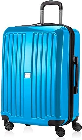 Hauptstadtkoffer X-Berg Spinner 65cm cyanblau glänzend