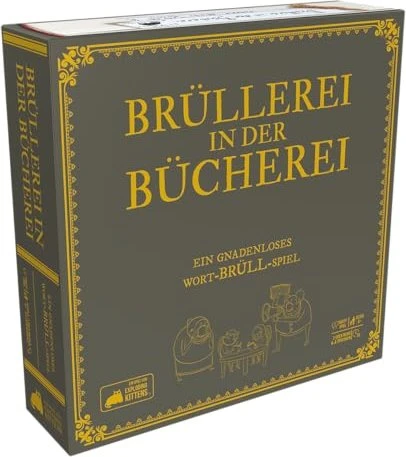 Brüllerei in der Bücherei