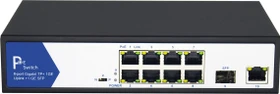 Value Desktop Gigabit Switch, 9x RJ-45, 1x SFP, 150W PoE+ (21.99.1193)