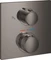 Grohe Allure Thermostat-Brausebatterie mit integrierter 2-Wege-Umstellung hard graphite Vorschaubild