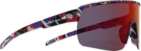 Red Bull Spect Eyewear Dakota matt blue burgundy/smoke red mirror