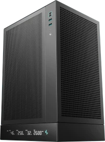 DeepCool CH170 DIGITAL, schwarz, Mini-ITX (R-CH170-BKNPI0D-G-1)
