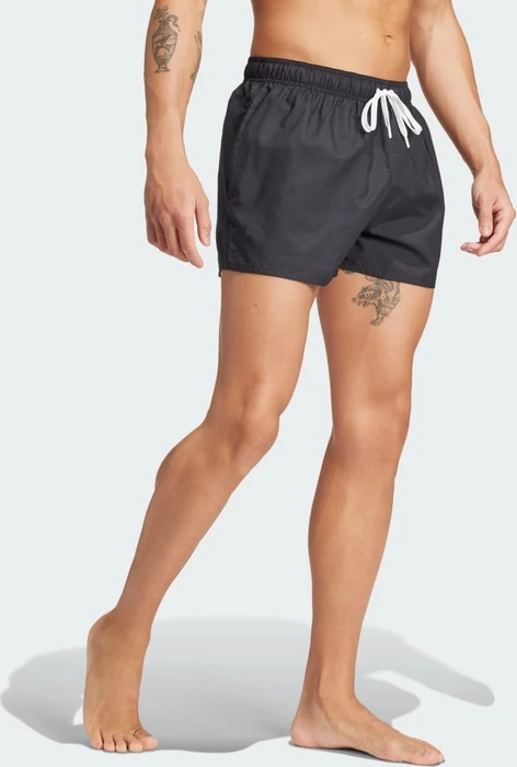 adidas Essentials Logo CLX Badeshorts schwarz/weiß (Herren)