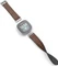 Hama Ersatzarmband Leder/Silikon 20mm für Fitbit Versa 3/Sense braun Vorschaubild