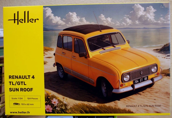 Heller Renault 4 TL/GTL Sun Roof
