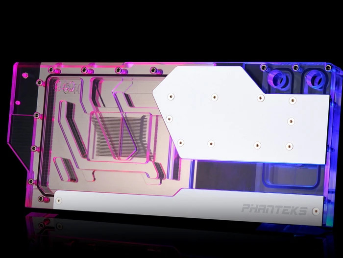 Phanteks Glacier G40 GIGABYTE, RTX 4090 AORUS Master & Gaming weiß, mit Backplate