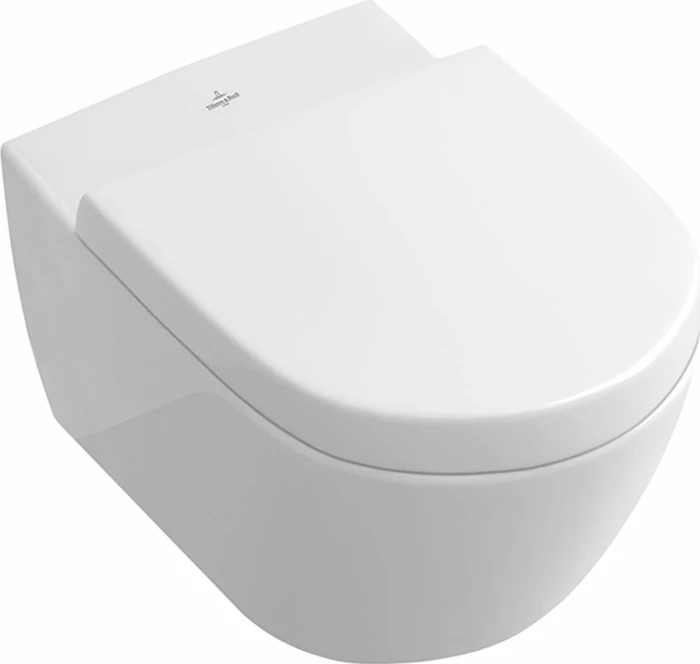 Villeroy & Boch Subway 2.0 Tiefspül-WC spülrandlos, wandhängend, mit DirectFlush