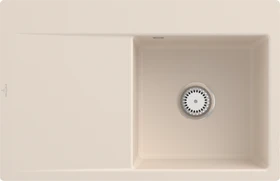Villeroy & Boch Subway Style 45 Flat flächenbündig Becken rechts ivory