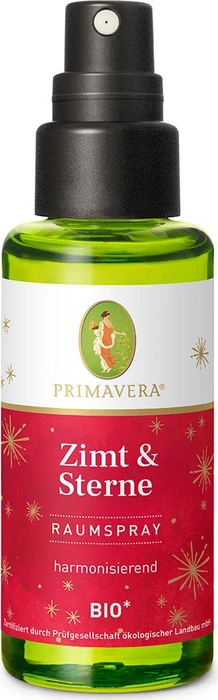 Primavera Zimt & Sterne Bio Duftspray, 50ml