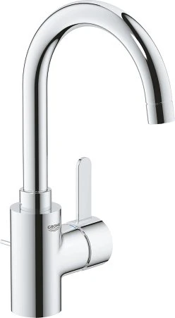 Grohe Waschtischarmatur Eurosmart Cosmopolitan 32830001, chrom, L-Size, mit Ablaufgarnitur Image