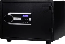 Olympia GOsafe 5350 Tresor, schwarz, Schlüsselschloss/elektronisches Zahlenschloss